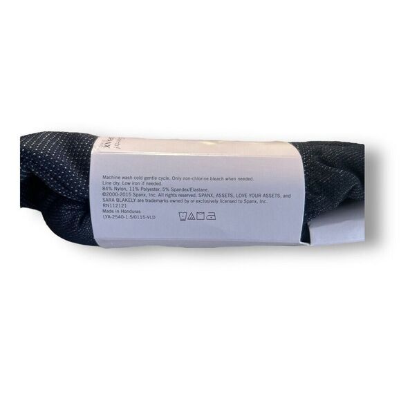 Spanx 1X Blue Denim Wash Seamless Leggings Love Your Assets Slimming NWT - Picture 5 of 9